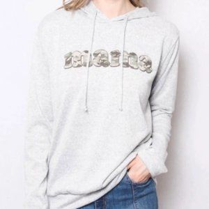 Women's 'MAMA' Camo Print Comfy Hoodie Size Small